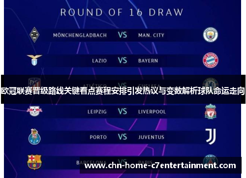 欧冠联赛晋级路线关键看点赛程安排引发热议与变数解析球队命运走向