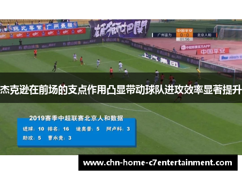 杰克逊在前场的支点作用凸显带动球队进攻效率显著提升